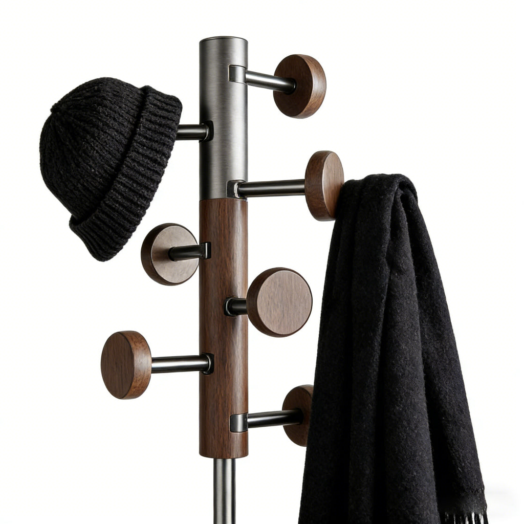 Modern Minimalist Floor-Standing Coat Rack