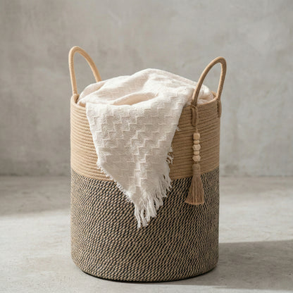 Minimalist Cotton Rope Storage Basket